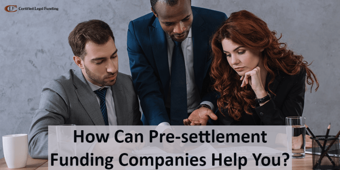 Settlement funding portion selling court